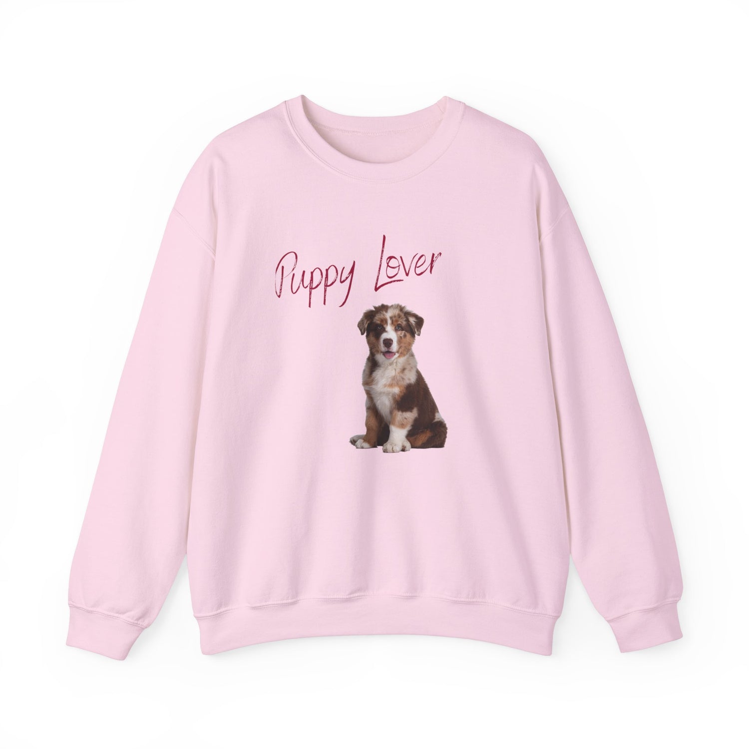 Puppy Lover Sweatshirt – Cute &amp; Comfy Oversized Crewneck for Dog Lovers