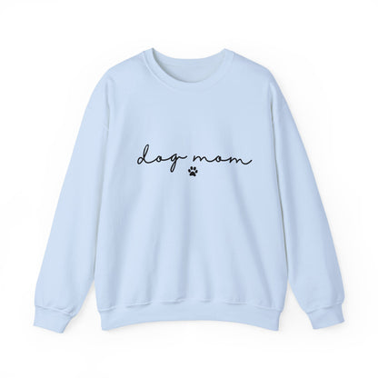 Dog Mom Crewneck Sweatshirt, Multi Colors and Custom Designs.