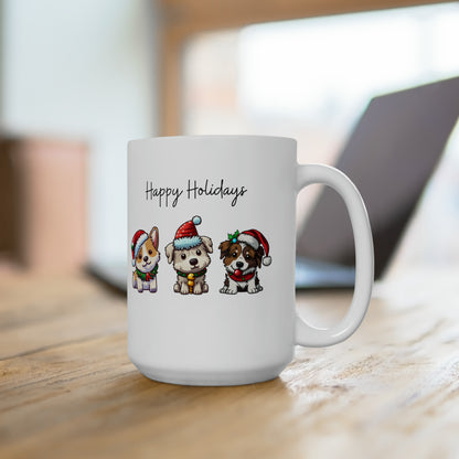 Holiday Corgi Coffee Mug