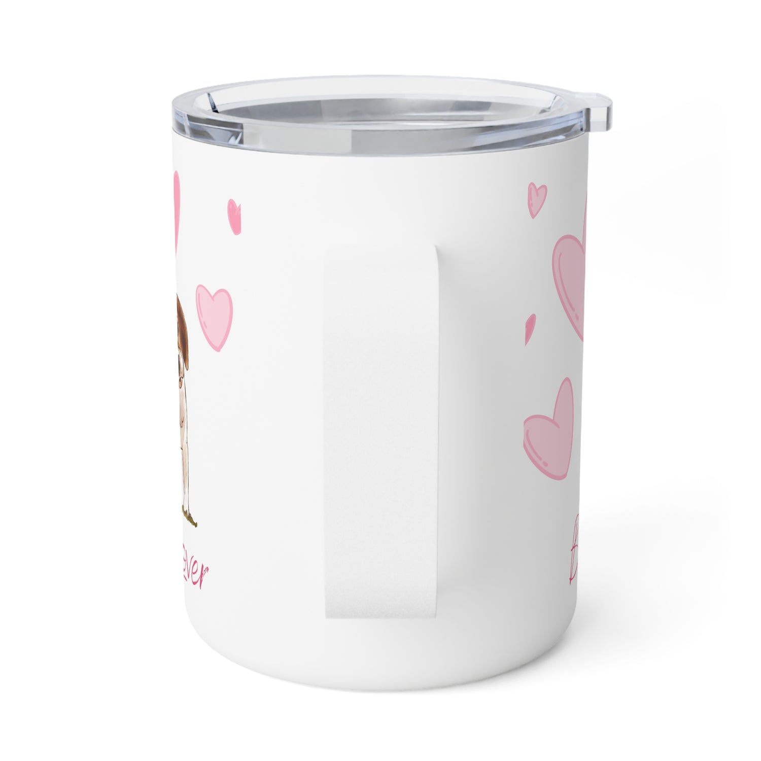 Beagle Lover Insulated Coffee Mug, 10oz  for hot and cold drinks