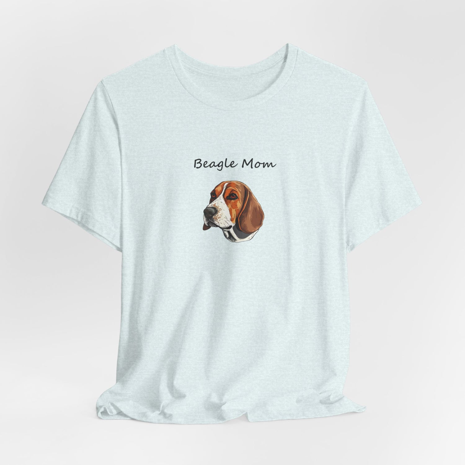 Beagle Lover Dog Mom Unisex Jersey Short Sleeve Tee, Gift for Her, Bella Canvas, Dog Mom Shirt, Dog Lover Gift, Birthday Gift, Dog Mom