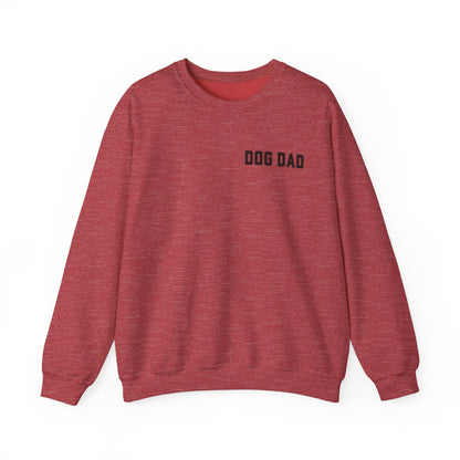 Dog Dad Comfy Pullover Sweatshirt - Perfect Gift for Him, Dads, or Dog Lovers
