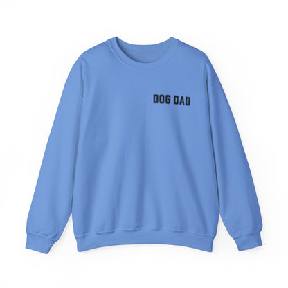 Dog Dad Comfy Pullover Sweatshirt - Perfect Gift for Him, Dads, or Dog Lovers