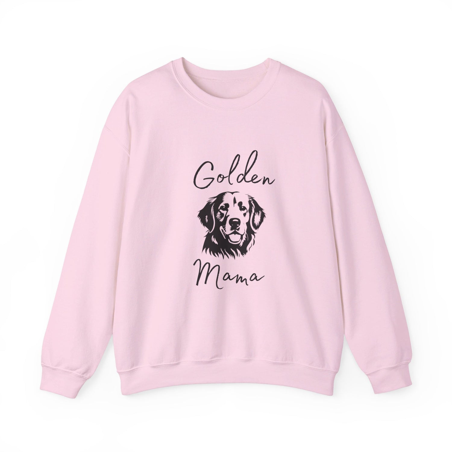 Golden Labrador Mama Dog Lover Crewneck Sweatshirt College Style Gift for Her, Golden Retriever Mom, Dog People Shirt