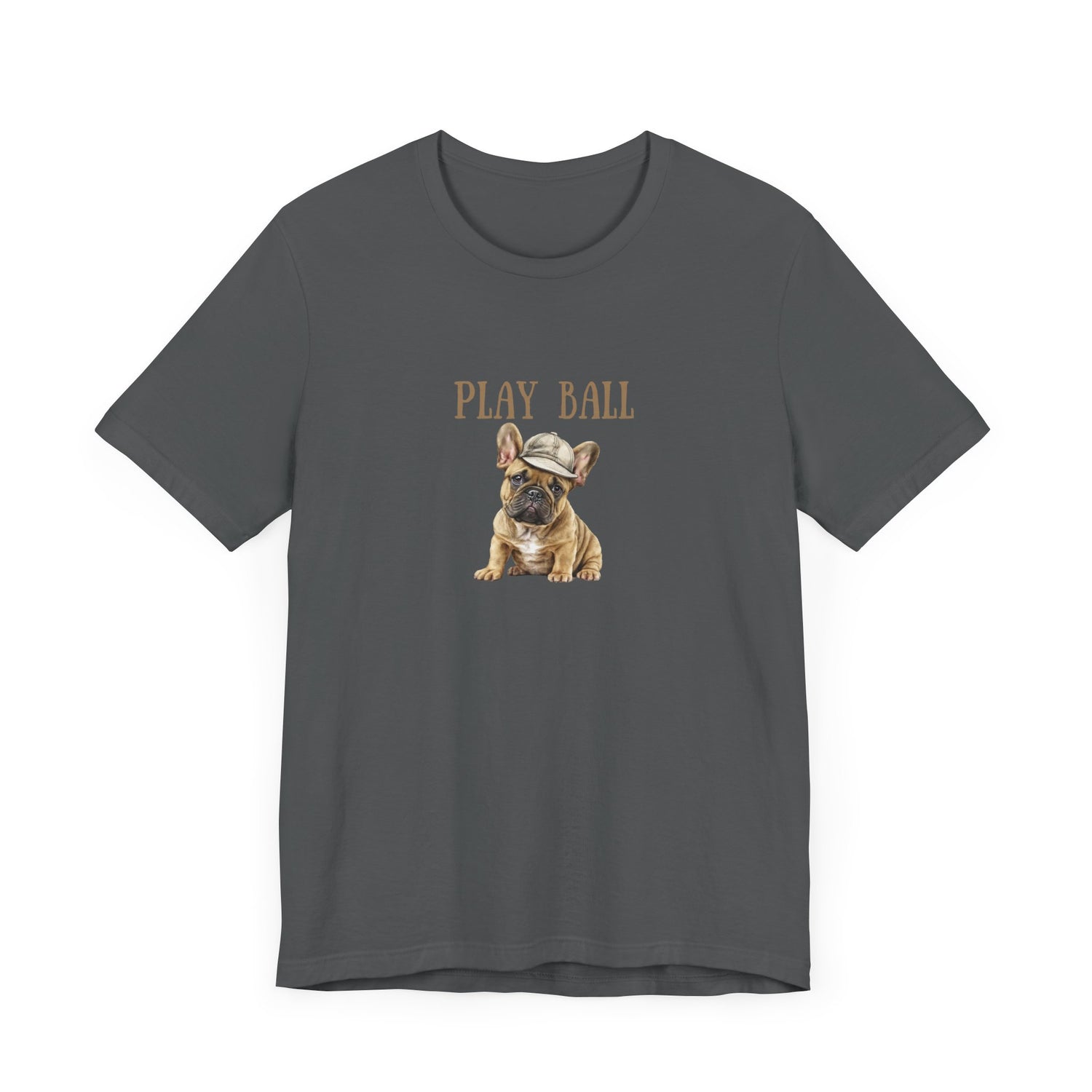 Play Ball with Frenchie Dog on Comfy Bella+Canvas Style Tshirt Dog lover, french bulldog, pet owner gifts for her gifts for him