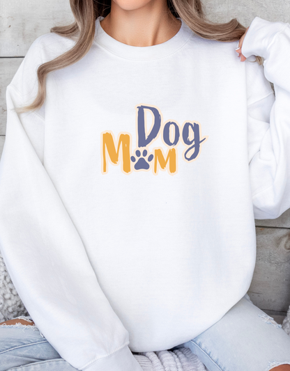 Dog Mom Unisex Crewneck Sweatshirt Gifts for Dog Mom, Dog Lovers, Pet Owner, Holiday Gifts, Pet Lover Gift, Women&