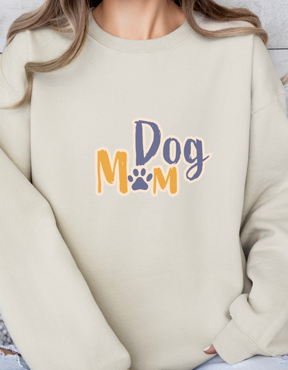 Dog Mom Unisex Crewneck Sweatshirt Gifts for Dog Mom, Dog Lovers, Pet Owner, Holiday Gifts, Pet Lover Gift, Women&