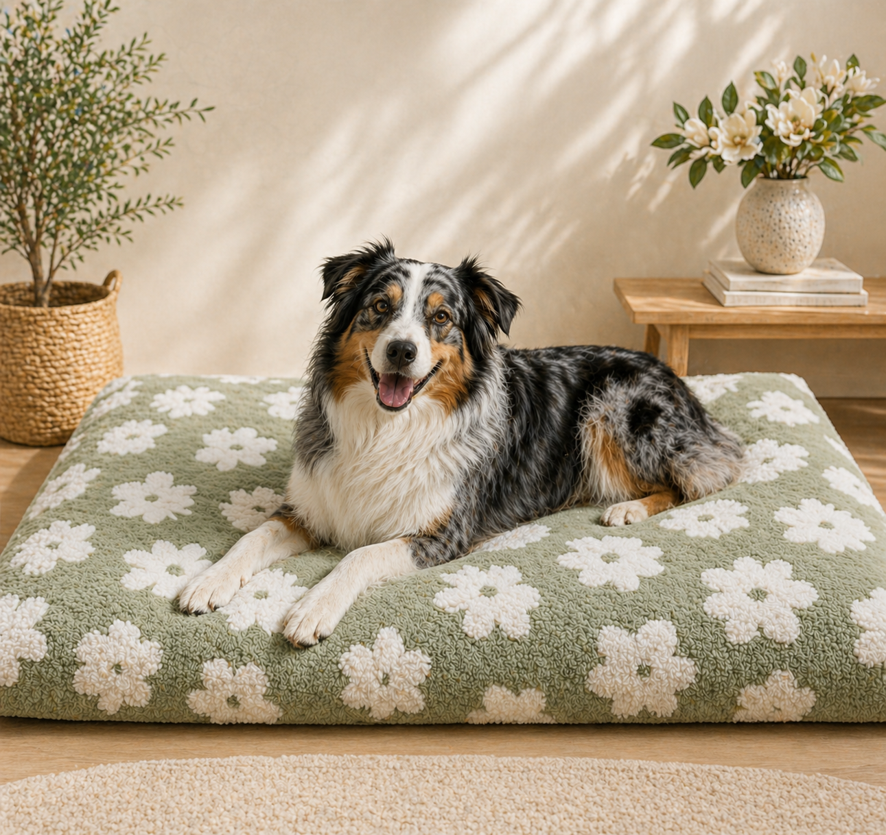 Ultimate Comfort Calming Dog Bed – Orthopedic Support &amp; Anxiety Relief- USA Shipping