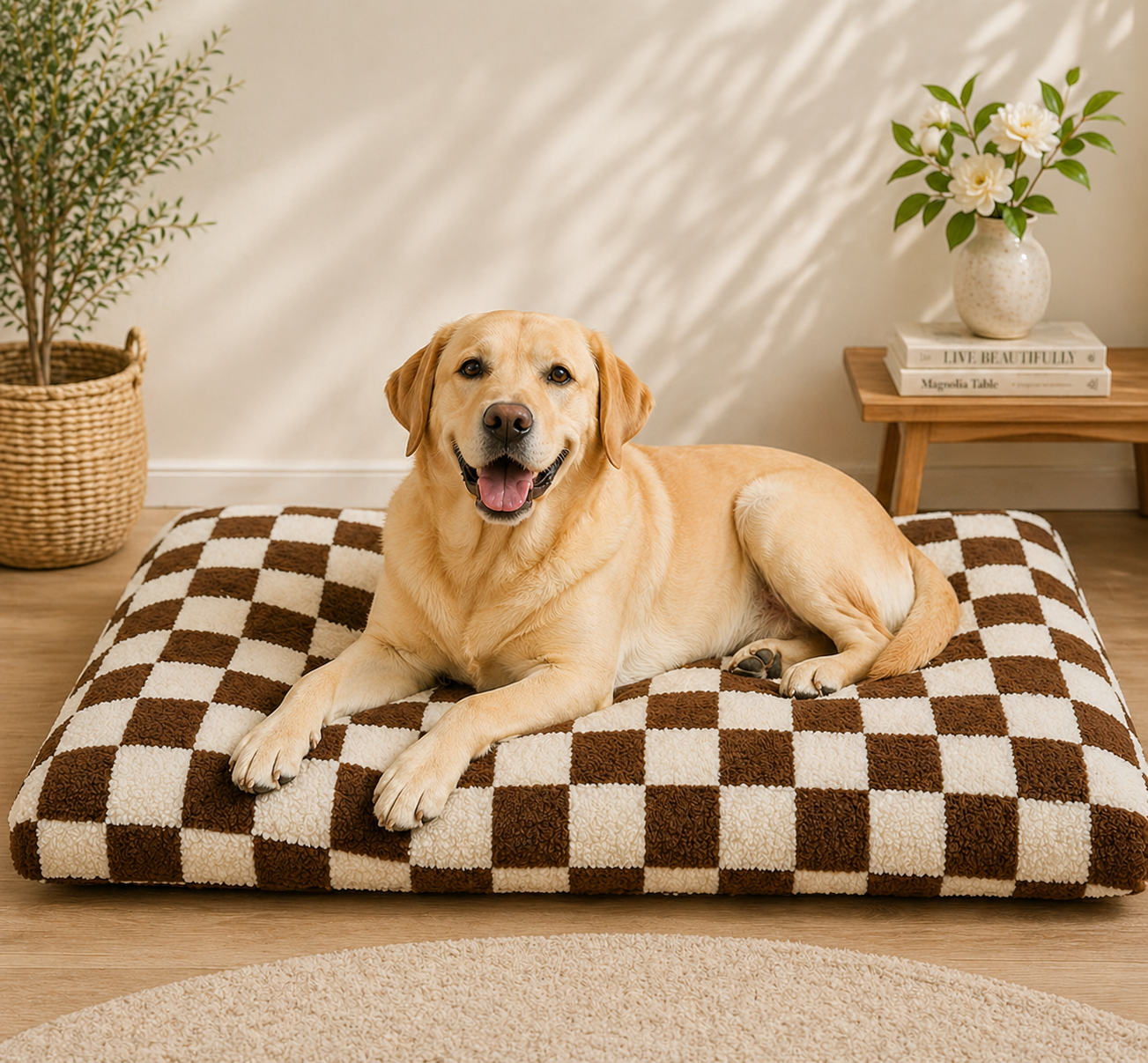 Ultimate Comfort Calming Dog Bed – Orthopedic Support &amp; Anxiety Relief- USA Shipping
