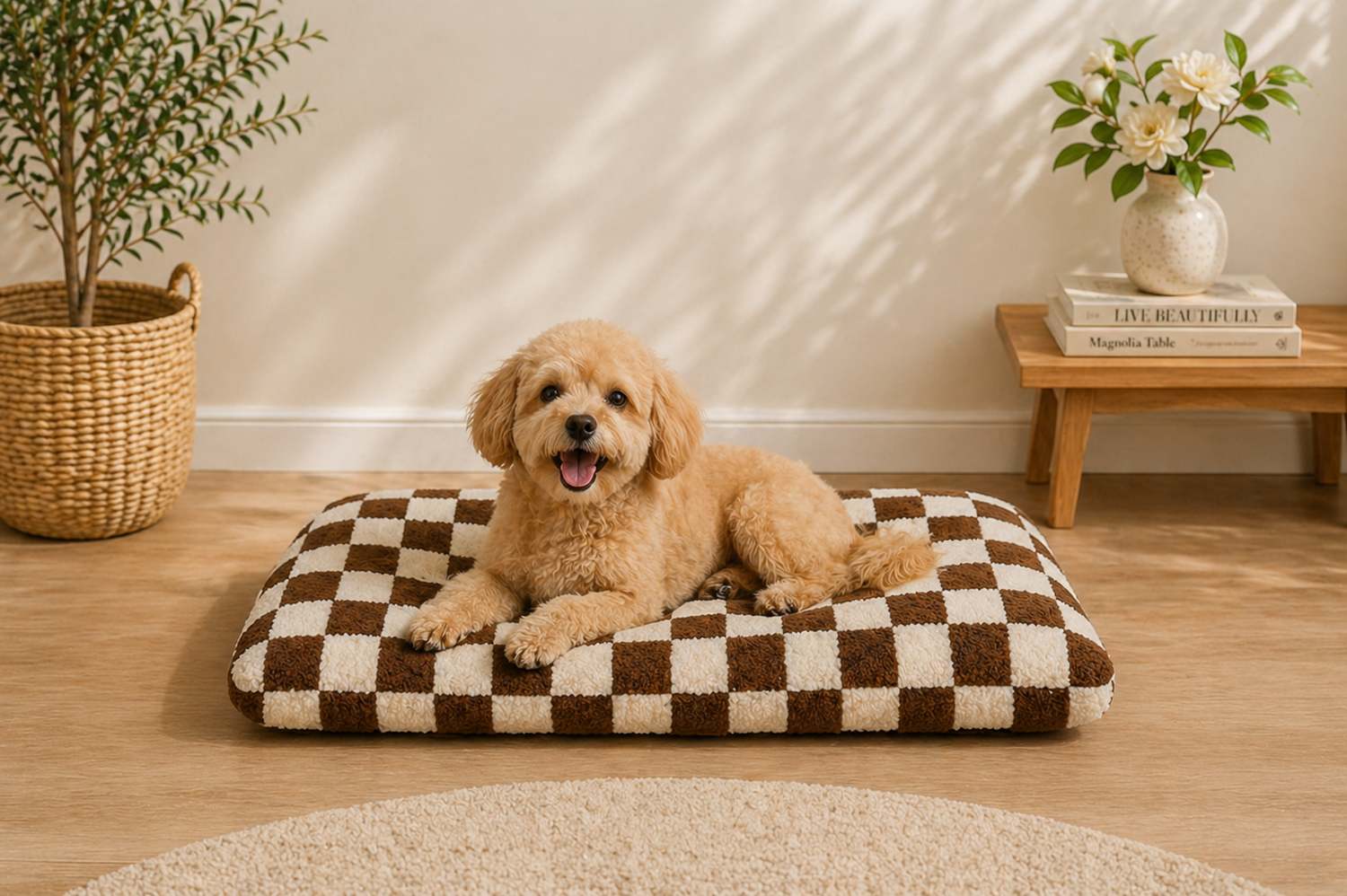 Ultimate Comfort Calming Dog Bed – Orthopedic Support &amp; Anxiety Relief- USA Shipping