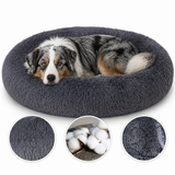 Calming Donut Dog Bed | Cozy Plush Bed for Dogs & Cats