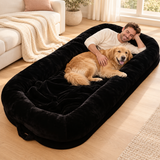 Giant Human Dog Bed – 71" Orthopedic Memory Foam Lounger