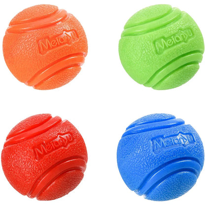 Durable Rubber Dog Ball – Chew-Resistant Bouncy Toy for Outdoor Play, Throwing &amp; Retrieval Training