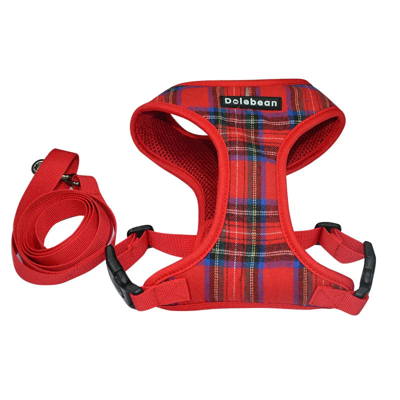 Holiday Pet Harness – Soft, Adjustable &amp; Fashionable Design for Dogs