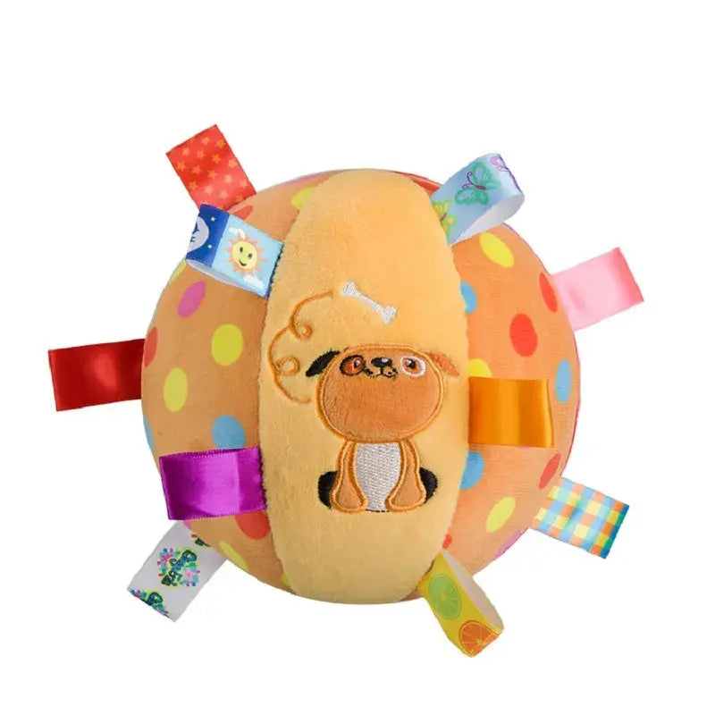 Interactive Ball Dog Toy for Aggressive Chewers Training Decompress Bite Resistant Plush Handle Dog Toys with Bells Pet Supplies My Magnolia Shop