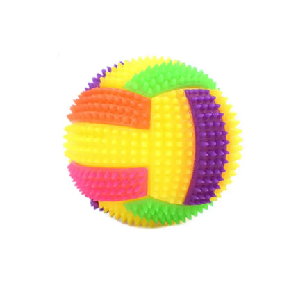 Light up Dog Ball Glow in The Dark Dog Squeaky Toy Bounce Activated Toy PET Ball for Dogs Cats Puppy Easy to Clean My Magnolia Shop
