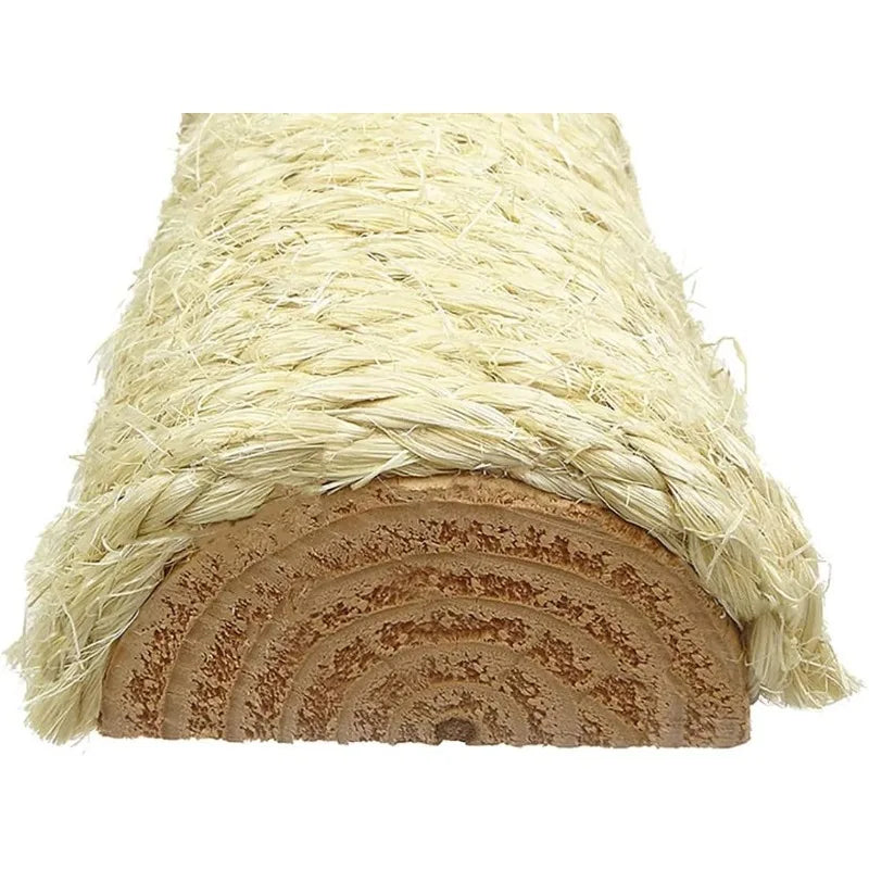 Real Wood &amp; Carpeted Cat Tree for Indoor Cats – Sturdy Multi-Level Cat Tower with Scratching Posts