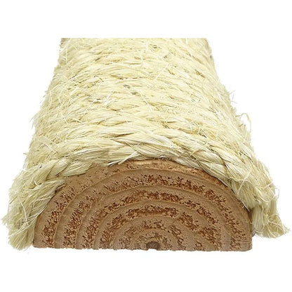 Real Wood &amp; Carpeted Cat Tree for Indoor Cats – Sturdy Multi-Level Cat Tower with Scratching Posts