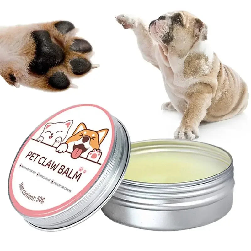 Paw Balm for Cats & Dogs – Protective Moisturizing Cream for Paws, Nose & Cracked Feet (50g)
