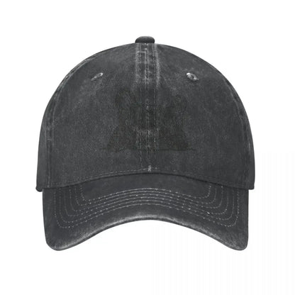 Vintage French Bulldog Hat – Distressed Denim Dog Lover Baseball Cap
