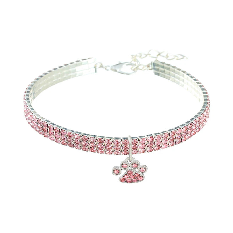 Rhinestone Pet Necklace for Dog & Cats