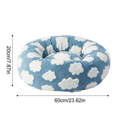 Cozy Orthopedic Dog Bed for Small Dogs – Washable Plush Puppy Sofa with Slip-Resistant Bottom