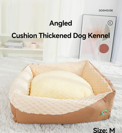 Large Winter Warm Dog Bed – Deep Sleep Pet Mattress for Dogs &amp; Cats, Cozy Kennel Cushion for Medium &amp; Large Pets
