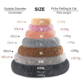 Calming Donut Dog Bed | Cozy Plush Bed for Dogs & Cats