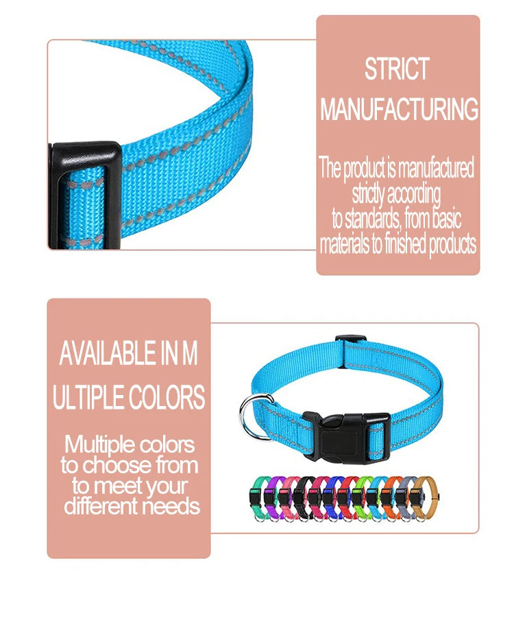 Choker Style Small Dog Collar – Decorative Puppy &amp; Big Dog Necklace Collar