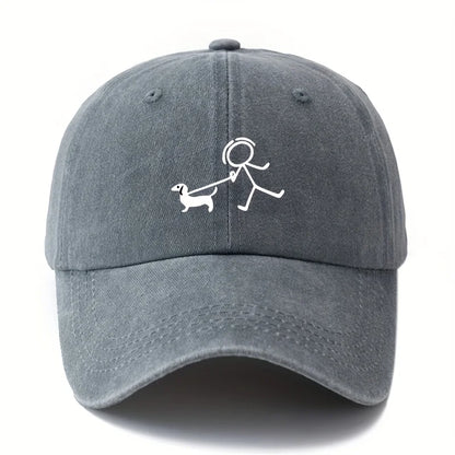 Dog Fashion Printed Baseball Cap – Stylish Outdoor Hat for Dog Lovers