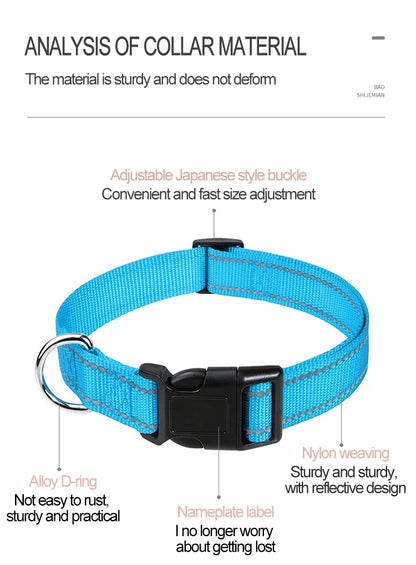 Choker Style Small Dog Collar – Decorative Puppy &amp; Big Dog Necklace Collar