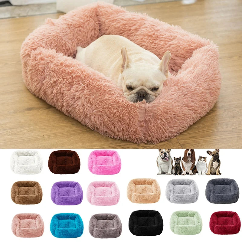 Super Plush Pet Bed – Comfortable Sleeping Bed for Small Dogs & Cats