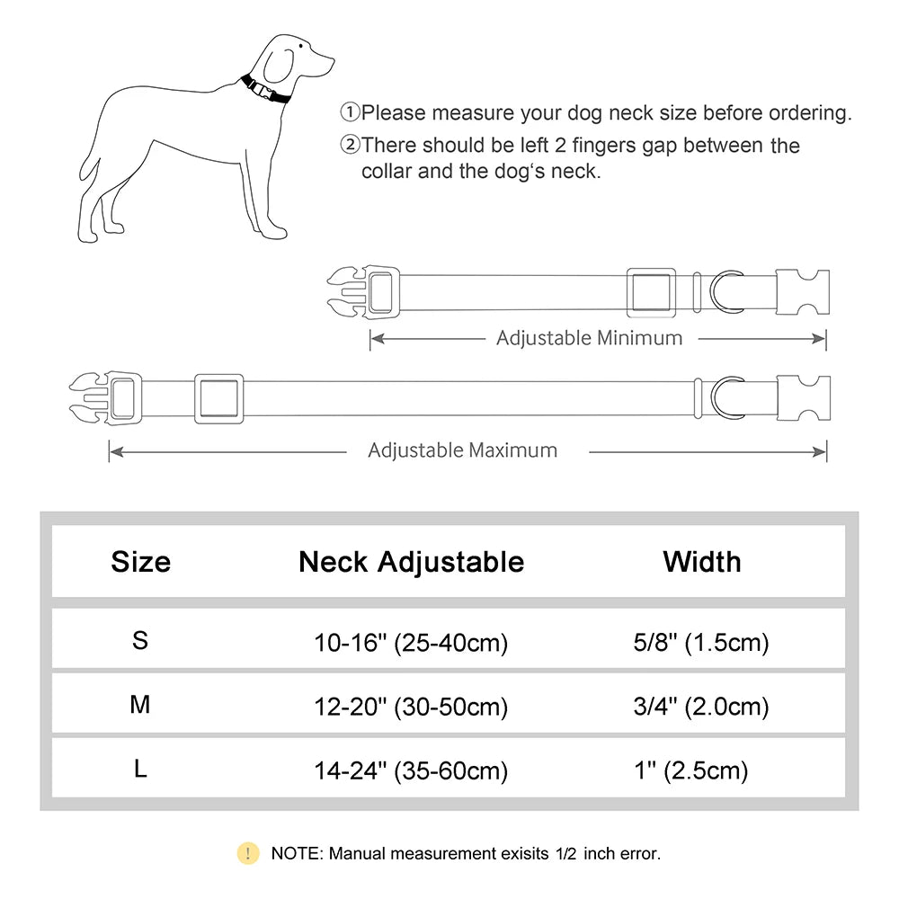 Personalized Dog Collars – Classic Red Plaid Pet Collar with Bowknot &amp; Free Engraving ID Tag for Small and Medium Dogs