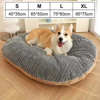 Dog Pillow Bed – Soft Pet Mattress Cushion for Dogs &amp; Cats, Sleeping Mat in S-XL Sizes for Small, Medium &amp; Large Pets