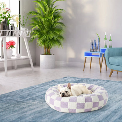 Cozy Orthopedic Dog Bed for Small Dogs – Washable Plush Puppy Sofa with Slip-Resistant Bottom