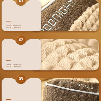 Large Comfy Dog &amp; Cat Bed – Warm Plush Sleeping Mat, Nest Kennel Mattress for Small, Medium &amp; Large Pets