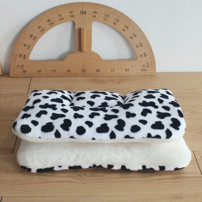 Flannel Pet Mat Dog Bed - Thick Sleeping Mat for Small Dogs &amp; Cats | Soft Blanket Mat for Puppies, Kittens, and Pets