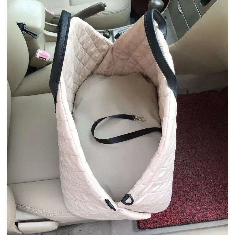 Portable Warm Kennel Pet Dog Carrier Bag – Nonslip Car Seat for Small Dogs &amp; Cats, Safe Puppy Bed, Chihuahua Pet Products