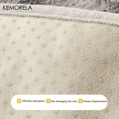 Luxury Plush Pet Mattress Bed for Medium Dogs – Thick Warm Imitation Rabbit Fur Dog Bed with Pillow, Anti-Slip &amp; Scratch-Resistant | Magnolia Pet