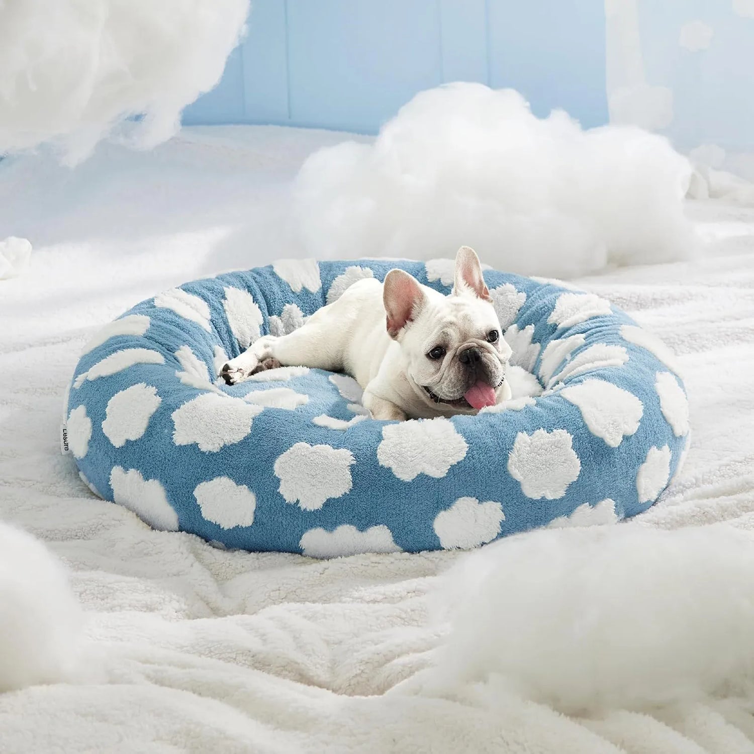 Cozy Orthopedic Dog Bed for Small Dogs – Washable Plush Puppy Sofa with Slip-Resistant Bottom