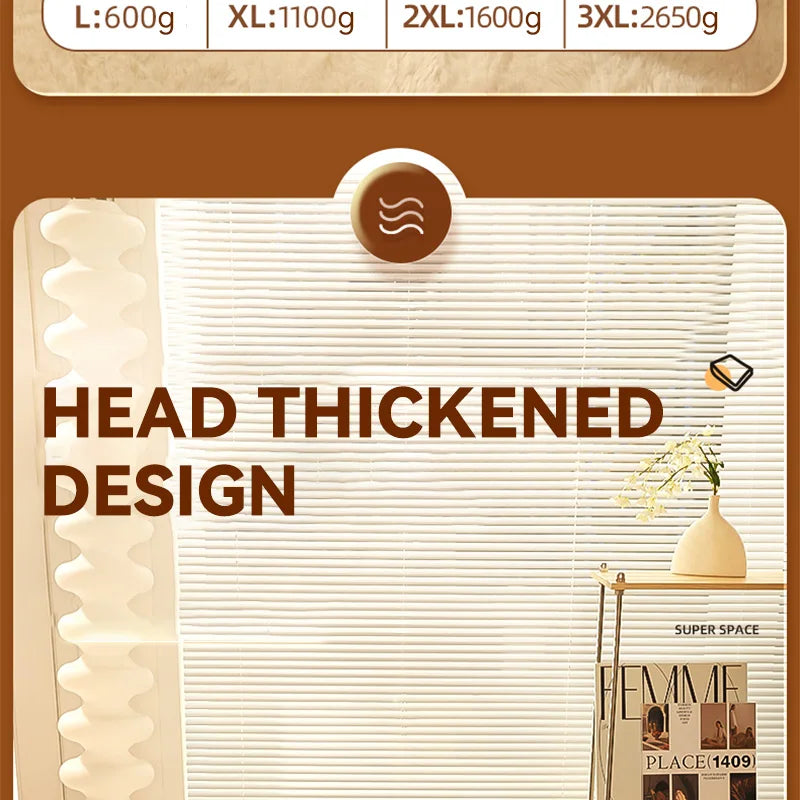 Large Comfy Dog &amp; Cat Bed – Warm Plush Sleeping Mat, Nest Kennel Mattress for Small, Medium &amp; Large Pets