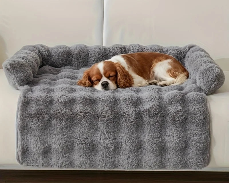 Luxury Calming Plush Pet Mattress | Best Dog Anxiety Bed with Pillow | Magnolia Pet