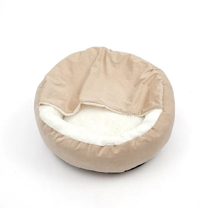 Orthopedic Dog Bed &amp; Cat Beds – Winter Warm Indoor Pet House with Soft Cushion &amp; Supportive Mat