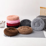 Calming Donut Dog Bed | Cozy Plush Bed for Dogs & Cats