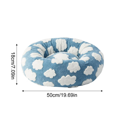 Cozy Orthopedic Dog Bed for Small Dogs – Washable Plush Puppy Sofa with Slip-Resistant Bottom