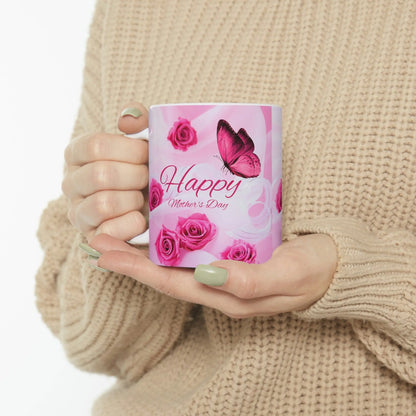Happy Mothers Day- Gift for Mothers-Ceramic Mug 11oz Printify