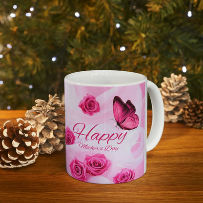 Happy Mothers Day- Gift for Mothers-Ceramic Mug 11oz Printify