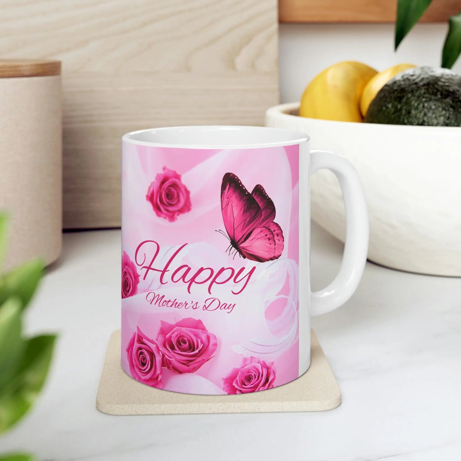 Happy Mothers Day- Gift for Mothers-Ceramic Mug 11oz Printify