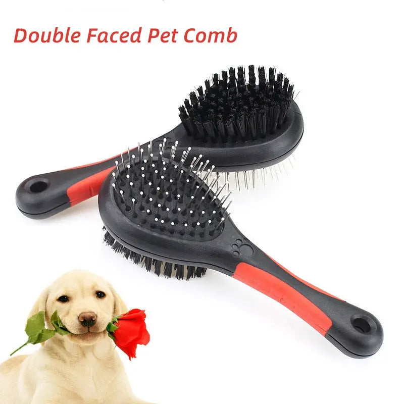 Pet Grooming Comb --Plastic Handle for Long Hair-- Pet Grooming Tools Dog Accessories My Magnolia Shop