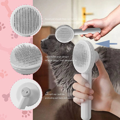 Pet Grooming Brush for Cats and Dogs Pet Hair Comb Remover Pets Hair Removal Comb Puppy Kitten Grooming Accessories My Magnolia Shop